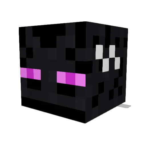 Virxxy Minecraft avatar head, 3D render