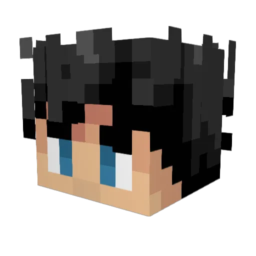 Viscount_Solis Minecraft avatar head, 3D render