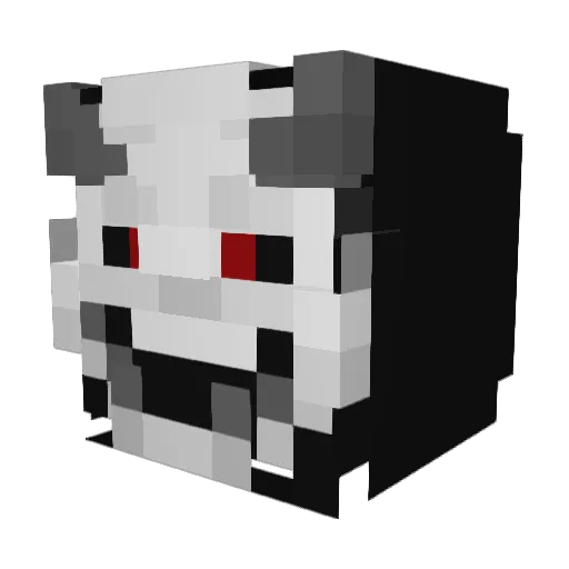 VisedWhistle172 Minecraft avatar head, 3D render