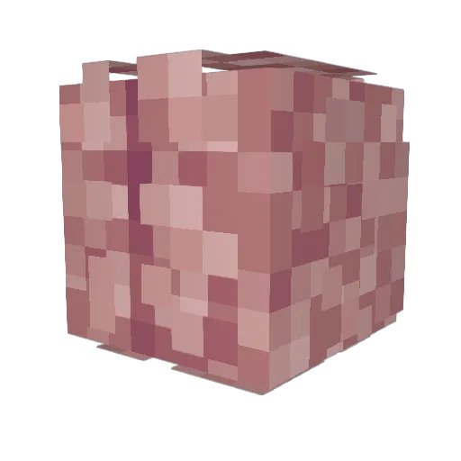 VisiaMuCecky Minecraft avatar head, 3D render