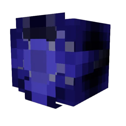 Visiblo Minecraft avatar head, 3D render