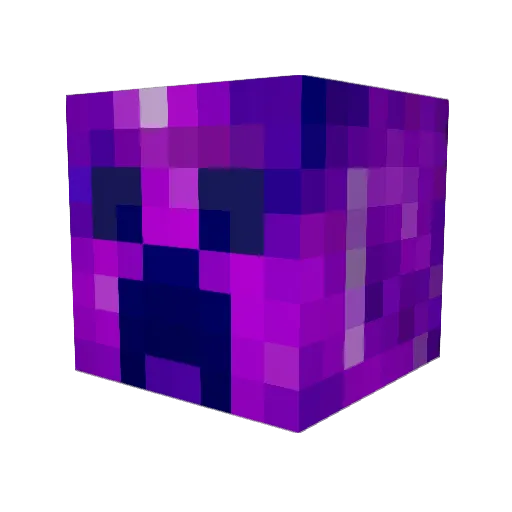 Visidron Minecraft avatar head, 3D render