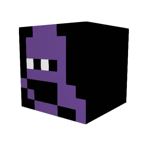 VistaKicks Minecraft avatar head, 3D render