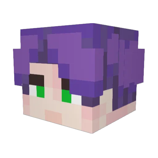 Vistar_Fayz Minecraft avatar head, 3D render