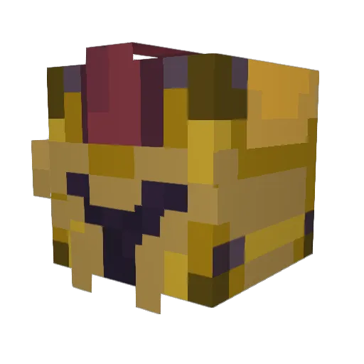 Visuallion Minecraft avatar head, 3D render