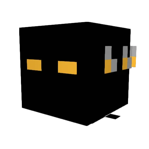 Vit_Hypnos Minecraft avatar head, 3D render