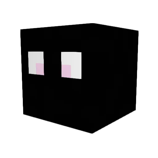 VitaXYZ Minecraft avatar head, 3D render