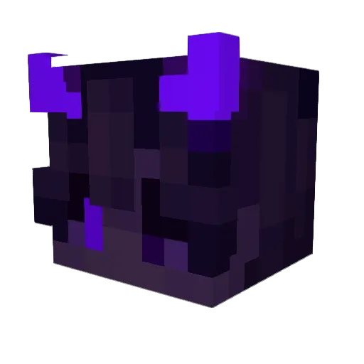 Vitarix Minecraft avatar head, 3D render
