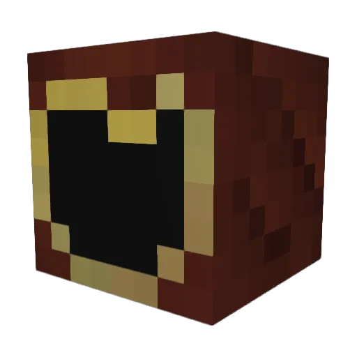 Vithal Minecraft avatar head, 3D render