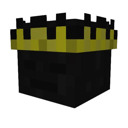 VitherSkeletik Minecraft avatar head, 3D render