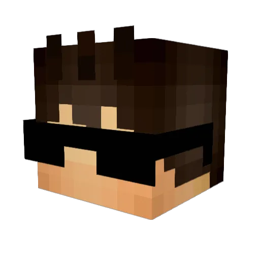 VitorLoko12345 Minecraft avatar head, 3D render
