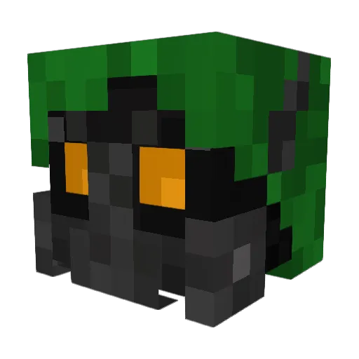VitusSV Minecraft avatar head, 3D render