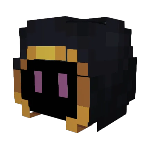 VivaYasher Minecraft avatar head, 3D render