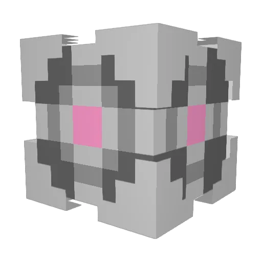 Vivaldi_0414 Minecraft avatar head, 3D render