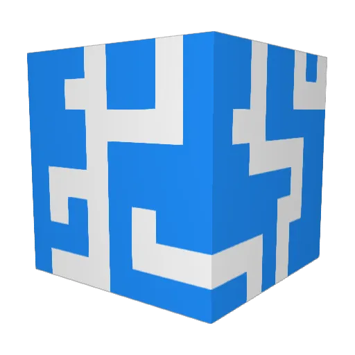 Vivec360 Minecraft avatar head, 3D render