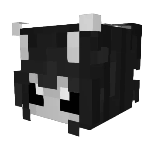 ViviSauce Minecraft avatar head, 3D render