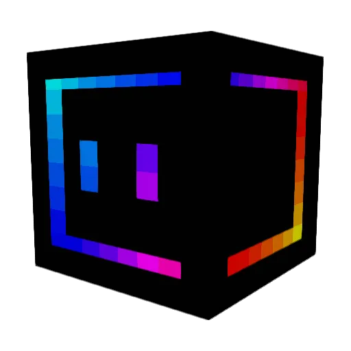 Vivid888 Minecraft avatar head, 3D render