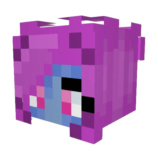 VividSolars Minecraft avatar head, 3D render