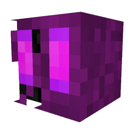 Vivioticc Minecraft avatar head, 3D render