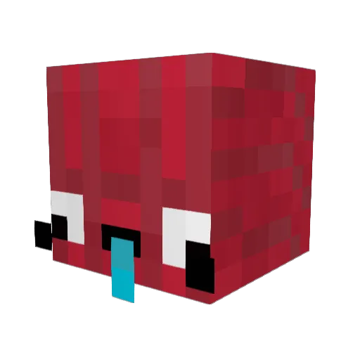 Viwhall999 Minecraft avatar head, 3D render