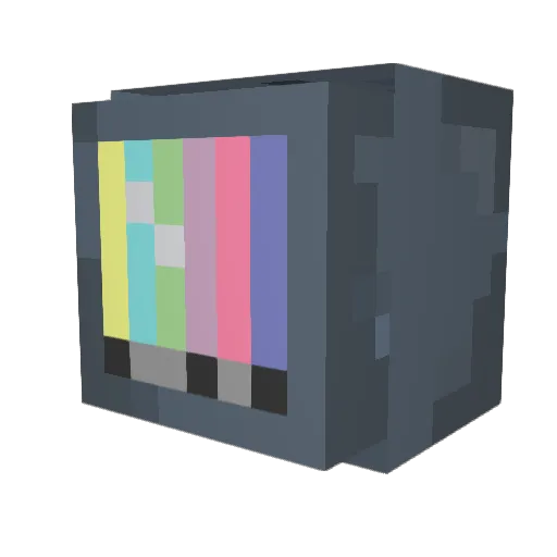 Vixen123 Minecraft avatar head, 3D render