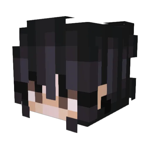 Vixen2Killu Minecraft avatar head, 3D render