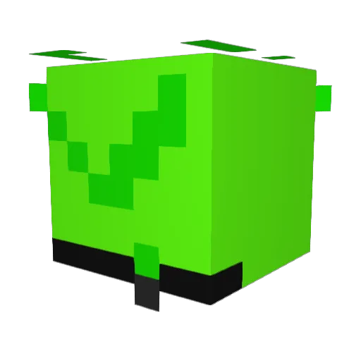Vixkloster Minecraft avatar head, 3D render