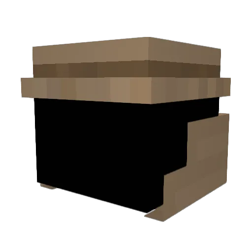 VizDragonn Minecraft avatar head, 3D render
