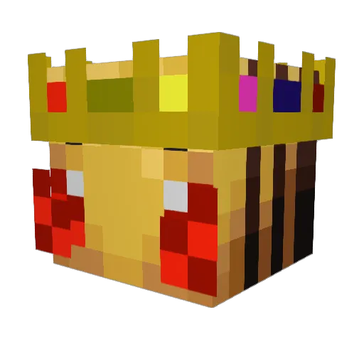 VlaDadVEntURe Minecraft avatar head, 3D render