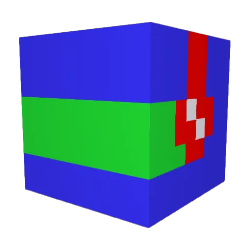 Vlad292 Minecraft avatar head, 3D render
