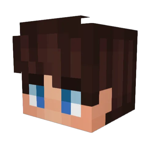 Vlad40921 Minecraft avatar head, 3D render
