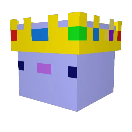 Vlad521 Minecraft avatar head, 3D render