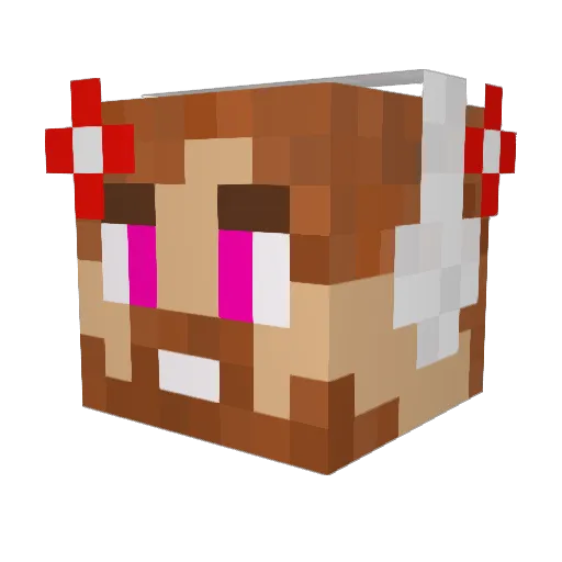VladAwaperskiy Minecraft avatar head, 3D render