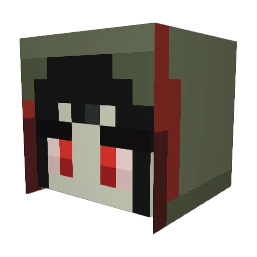 VladNeGay Minecraft avatar head, 3D render