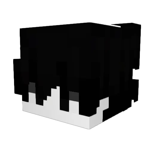 VladPotiakov Minecraft avatar head, 3D render