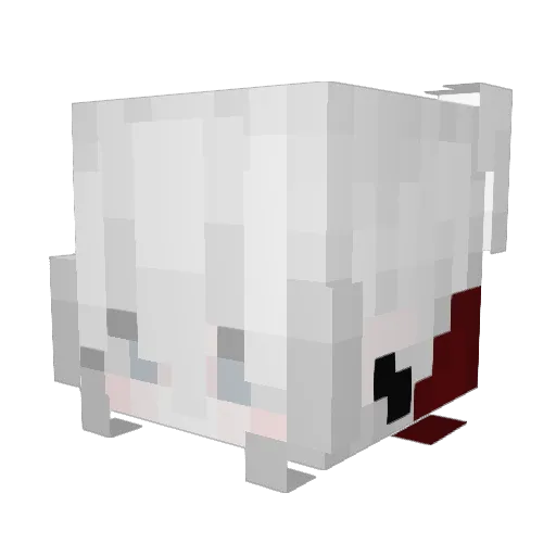 VladRash Minecraft avatar head, 3D render