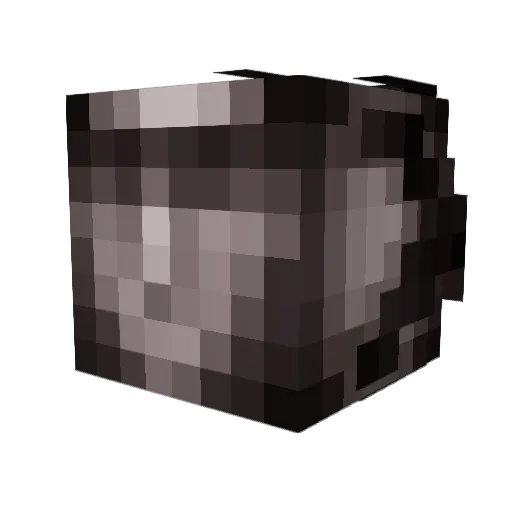 VladTepz Minecraft avatar head, 3D render