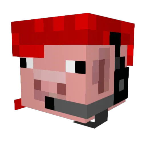 VladTheSlav1 Minecraft avatar head, 3D render