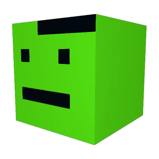 VladXRusu Minecraft avatar head, 3D render