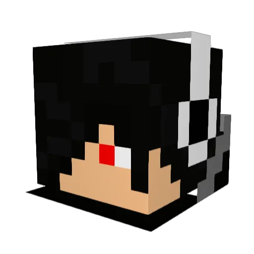 Vlad_Next_3 Minecraft avatar head, 3D render