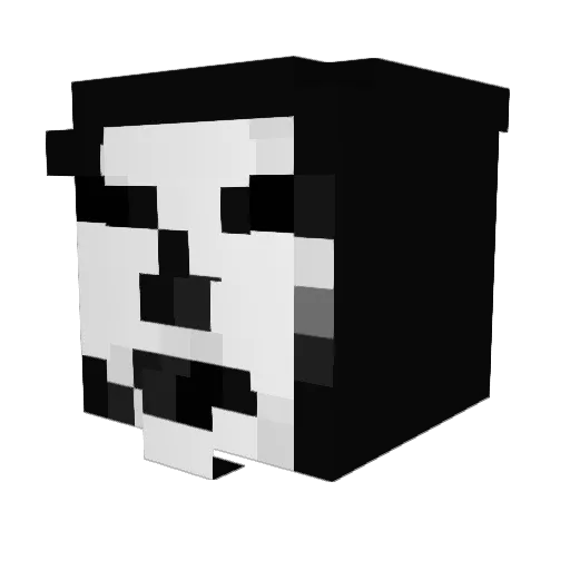 Vlad_Petrenko Minecraft avatar head, 3D render