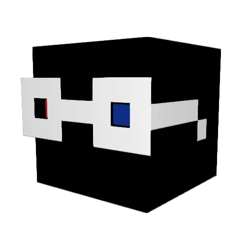 Vlad_RVV Minecraft avatar head, 3D render