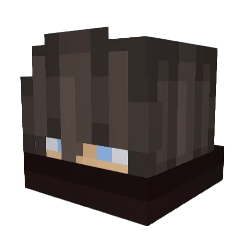 Vlad_mal Minecraft avatar head, 3D render