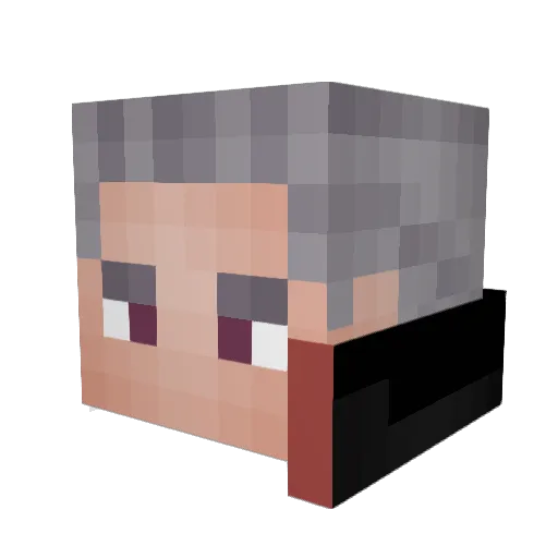Vladdy____ Minecraft avatar head, 3D render