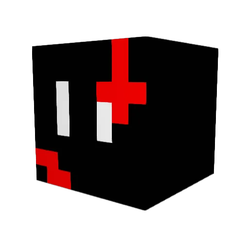 Vladis1203 Minecraft avatar head, 3D render
