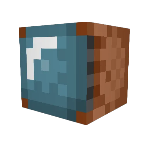 Vladosik33 Minecraft avatar head, 3D render