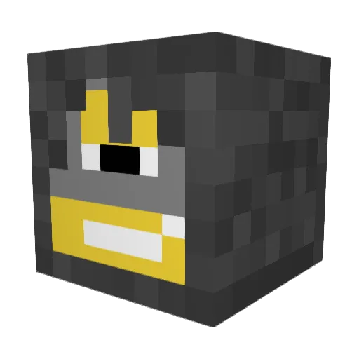 Vladpvlk Minecraft avatar head, 3D render