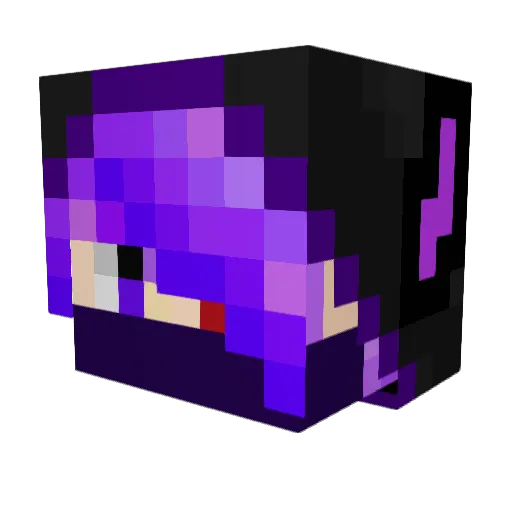 Vlaho_ Minecraft avatar head, 3D render