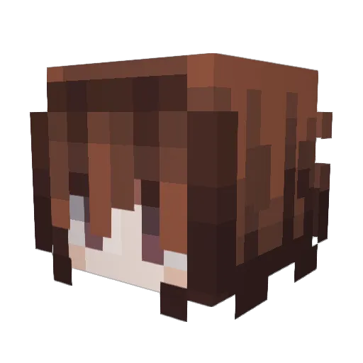 VldSaid Minecraft avatar head, 3D render
