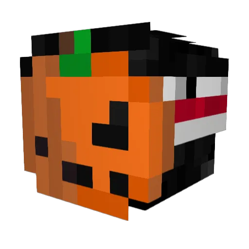 Vlezzy_ Minecraft avatar head, 3D render
